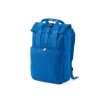 Backpack made of RPET rollable buckle closure, 20 L blue colour