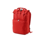 Backpack made of RPET rollable buckle closure, 20 L red colour