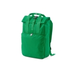 Backpack made of RPET rollable buckle closure, 20 L green colour