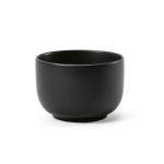 Eco-friendly ceramic bowl with a matte finish, 620ml black colour