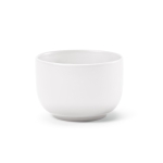 Eco-friendly ceramic bowl with a matte finish, 620ml white colour