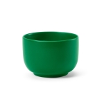 Eco-friendly ceramic bowl with a matte finish, 620ml green colour