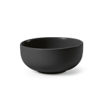 Eco ceramic bowl with an elegant matte finish, 500 ml black colour