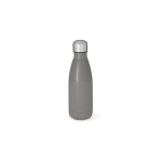 Recycled stainless steel bottle, matte, 400 ml grey colour