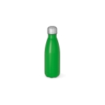 Recycled stainless steel bottle, matte, 400 ml green colour