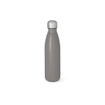 Bottle with anti-drip cap in many colours, 500 ml grey colour