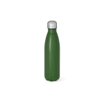 Bottle with anti-drip cap in many colours, 500 ml military green colour