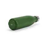 Bottle with anti-drip cap in many colours, 500 ml military green colour fourth view