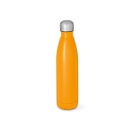 Recycled bottle, stainless steel, matte, 770 ml orange colour