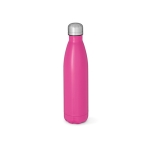 Recycled bottle, stainless steel, matte, 770 ml fuchsia colour