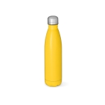 Recycled bottle, stainless steel, matte, 770 ml dark yellow colour