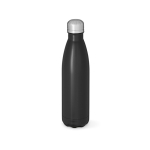 Recycled stainless steel leak-proof bottle, 1L black colour