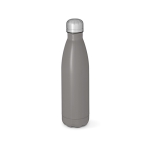 Recycled stainless steel leak-proof bottle, 1L grey colour