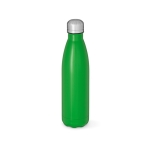 Recycled stainless steel leak-proof bottle, 1L green colour