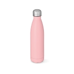 Recycled stainless steel leak-proof bottle, 1L pink colour