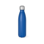 Recycled stainless steel leak-proof bottle, 1L royal blue colour