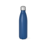 Recycled stainless steel leak-proof bottle, 1L navy-blue colour