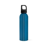 Bottle for sports made from recycled aluminium, 660 ml blue colour