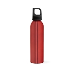 Bottle for sports made from recycled aluminium, 660 ml red colour