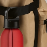 Bottle for sports made from recycled aluminium, 660 ml red colour ambient view