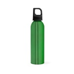 Bottle for sports made from recycled aluminium, 660 ml green colour