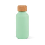 Recycled stainless steel bottle, matte, 500 ml pastel green colour