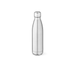 Recycled stainless steel thermal bottle, 550 ml silver colour