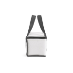 Cooler bag with handles for picnics and trips, 600D RPET, 5 L white colour second view