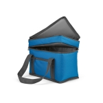 Thermal bag 2 compartments for summer, RPET, 10 L royal blue colour second view