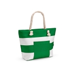 Isothermal RPET bag with handles, 15 L green colour