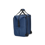 Isothermal backpack with front pocket, RPET, 28 L blue colour second view