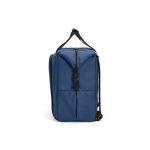 Isothermal backpack with front pocket, RPET, 28 L blue colour fourth view