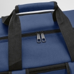 Isothermal backpack with front pocket, RPET, 28 L blue colour detail view