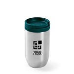 Recycled steel thermal travel mug, 320ml main view