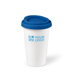 Takeaway thermal mug made of ceramic silicone lid, 290 ml main view