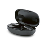 Sports earphones with first-class bass system black colour second view