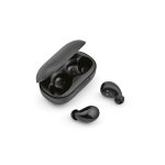 Comfortable wireless earphones with case black colour second view