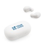 Comfortable wireless earphones with case main view