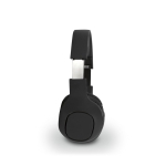 Sustainable wireless headphones with 8 hours playback black colour second view