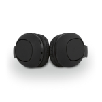 Sustainable wireless headphones with 8 hours playback black colour fourth view