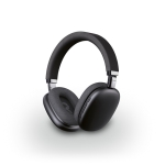 Wireless noise-cancelling headphones with mic black colour