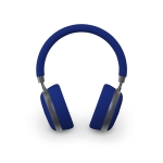 Sustainable noise-canceling headphones royal blue colour