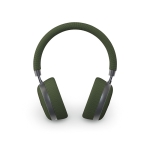 Sustainable noise-canceling headphones military green colour