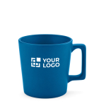 Ceramic mug with matte finish in bright colours, 310ml main view