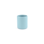 Ceramic mug with matte finish, without handle, 60 ml pastel blue colour