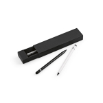 Infinity pencil made from recycled aluminium with eraser black colour