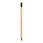 Infinity pencil bamboo body and eraser natural colour second view