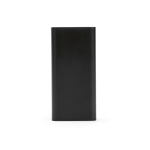 Power bank with battery display, 30000 mAh black colour rear view