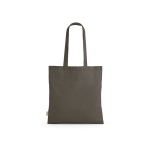 Recycled cotton shopping bag, 140 g/m2 grey colour