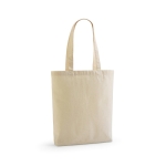 Bag recycled cotton and RPET, 220 g/m2 natural colour